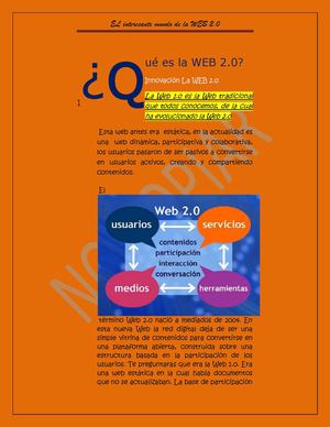 La innovadora Web 2.0