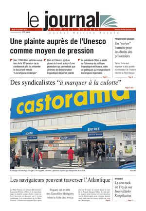 Le Journal du Pays Basque 20131112