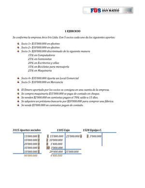 CUENTAS T CONTABILIDAD 