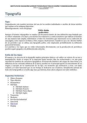 unidades de medida tipografica