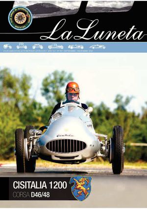 La Luneta 50. Cisitalia 1200 CORSA D46/48