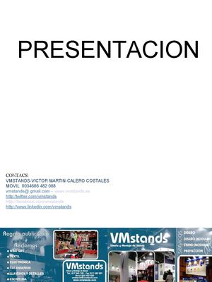 VMSTANDS -ALTO DISEÑO