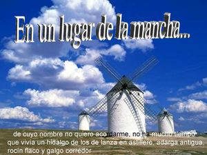 FRASES DE "EL QUIJOTE"