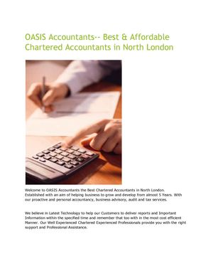 Accountants in London