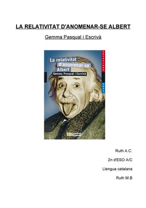 La relativitat d'anomenar-se Albert