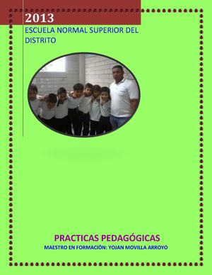 Mi experiencia Pedagógica Yojan Movilla