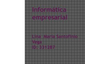 Informatica empresarial