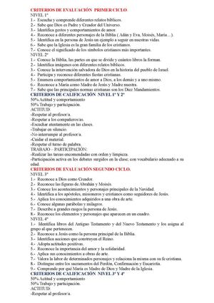 09_CRITERIOS  DE EVALUACIÓN PRIMARIA religión