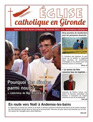 Eglise catholique en Gironde - n°9 - novembre 2013