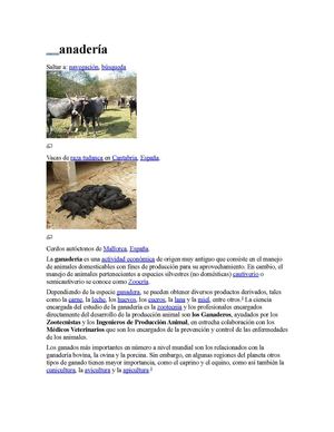 ganaderia