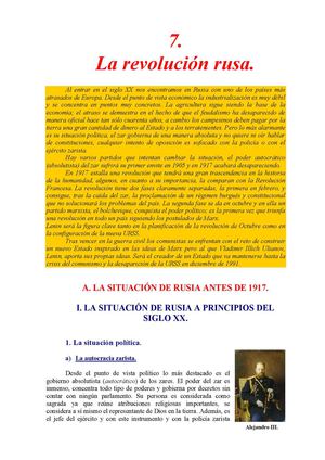 revolucion rusa