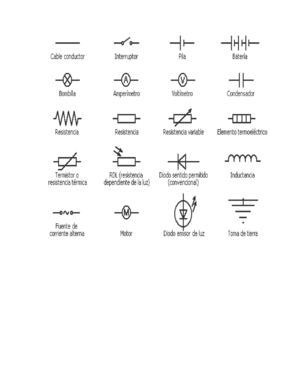 simbologia electronica