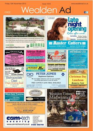 Wealden Advertiser 15/11/2013