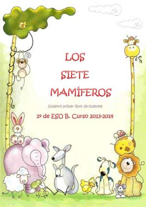 Los siete mamíferos