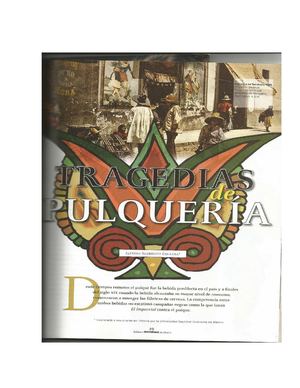 Tragedias de pulqueria