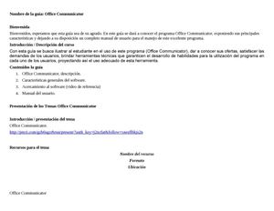 GUIA DE APRENDIZAJE OFFICE COMMUNICATOR