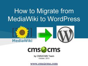 How to Migrate Content from MediaWiki to WordPress