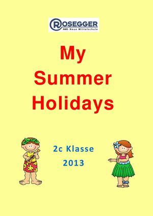 My summer holidays