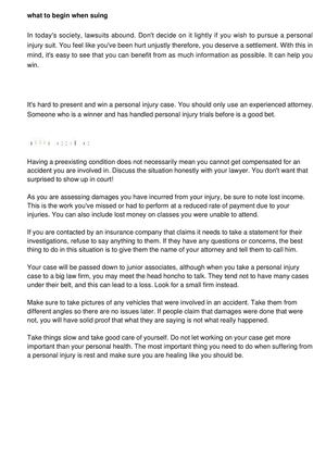 Personal Injury 101: Tips For Hiring A Lawyer, What To Expect And More! 