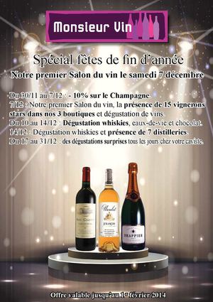 Monsieur Vin : catalogue décembre 2013 janvier 2014