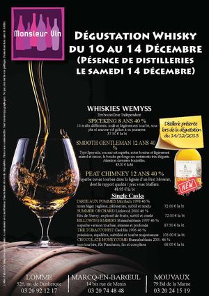Monsieur Vin : catalogue Whisky décembre 2013 janvier 2014