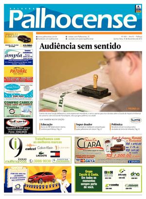 Jornal Palavra Palhocense - Edição 409