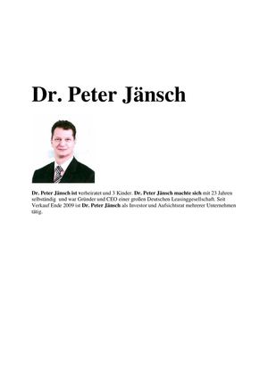Dr. Peter Jänsch Profil Kuirzinfo und Profillinks PDF.pdf