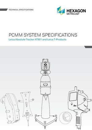 Leica Absolute Tracker and PCMM specs