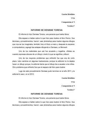 informe denisse torena