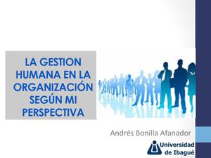 Gestion humana