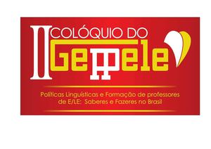 PROGRAMAÇÃO DO II COLÓQUIO DO GEPPELE