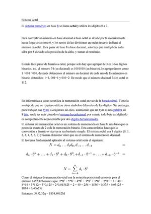 Sistema Octal