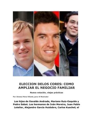 ELECCION DELOS CORES: COMO AMPLIAR EL NEGOCIO FAMILIAR