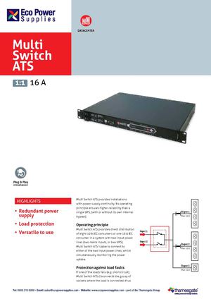 Ecopowersupplies: Riello-Multi-Switch-ATS