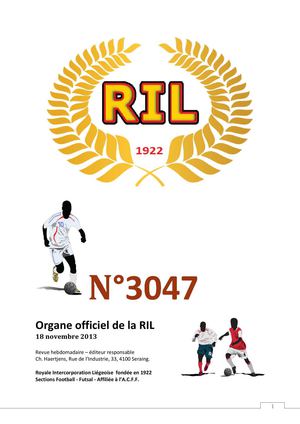 Bulletin 3047 - 17/11/2013