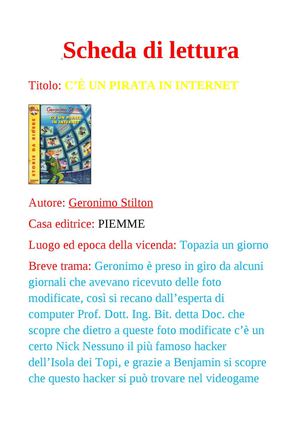 C'è un pirata in Internet (Riccardo)