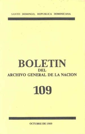 Boletín No. 109