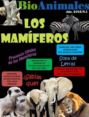 Procesos Vitales de los Mamíferos