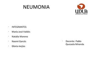 NEUMONIA  PPT