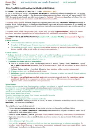 La música visual y las vanguardias históricas