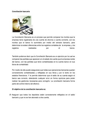 Conciliación bancaria