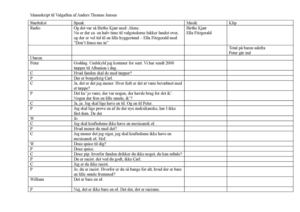 Manuskript valgaften