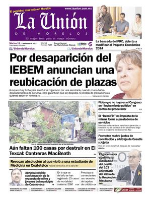 La Unión de Morelos 19 Noviembre 2013