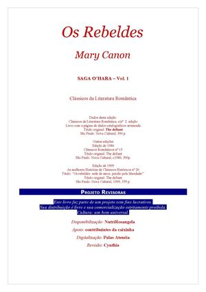 Os Rebeldes - Mary Canon