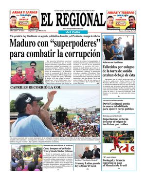 El Regional del Zulia 20-11-2013