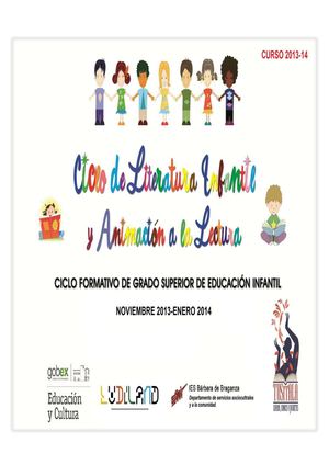 CICLO LITERATURA INFANTIL