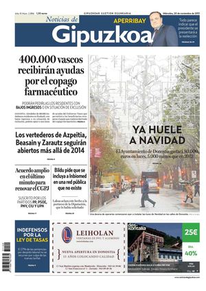 Noticias de Gipuzkoa 20131120