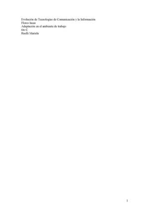 evolución de las tics