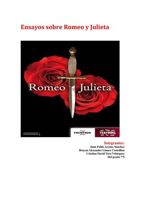 Ensayos Sobre Romeo y Julieta