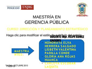 PLAN ESTRATEGICO INSTITUCIONAL